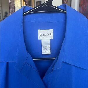 Chico's Blue Blouse